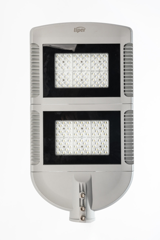 4x LED Straatverlichting 100W Liper, Grijs, 2024